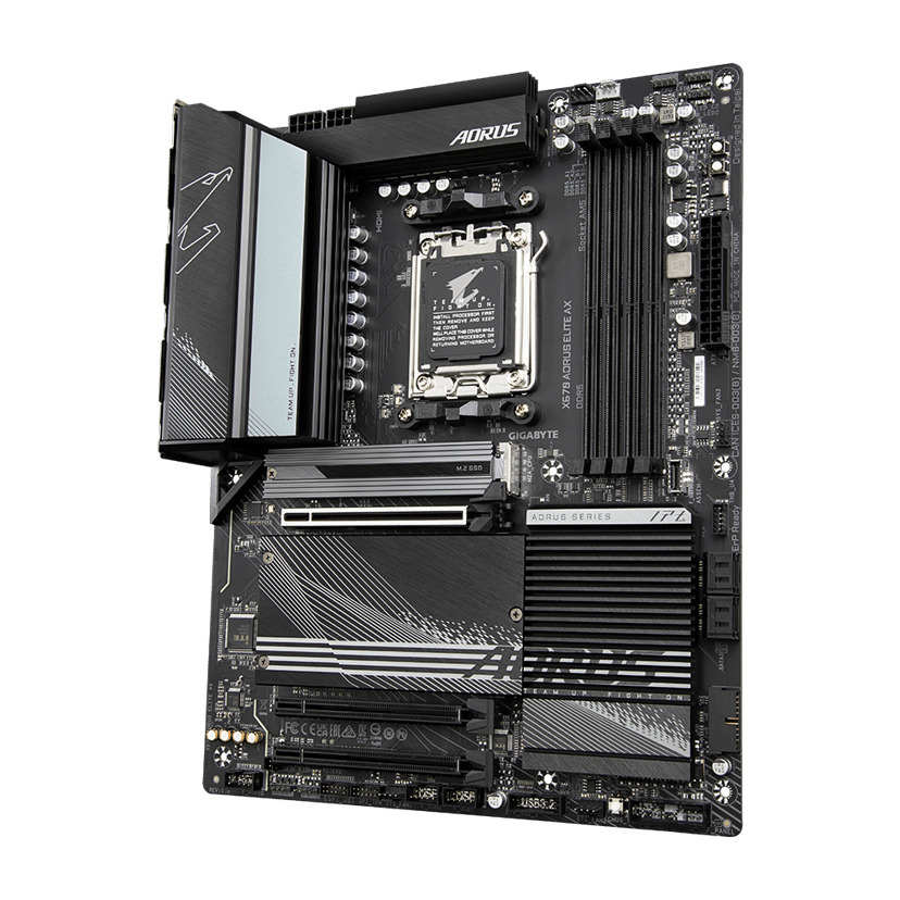 Gigabyte X670 AORUS ELITE AX Socket AM5 ATX Hovedkort