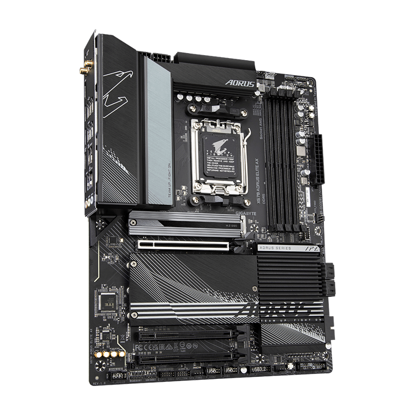 Gigabyte X670 AORUS ELITE AX Socket AM5 ATX Hovedkort