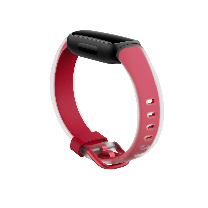 Fitbit Wristband Transulucent Chili Pepper Large - Inspire 3