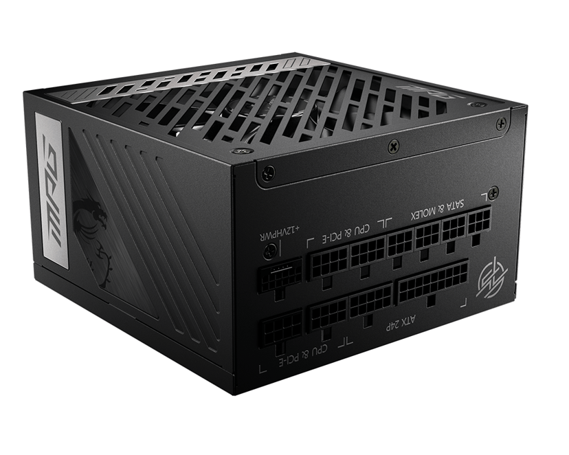 MSI MPG A1000G PCIE5 1000W ATX 80 PLUS Gold Voeding