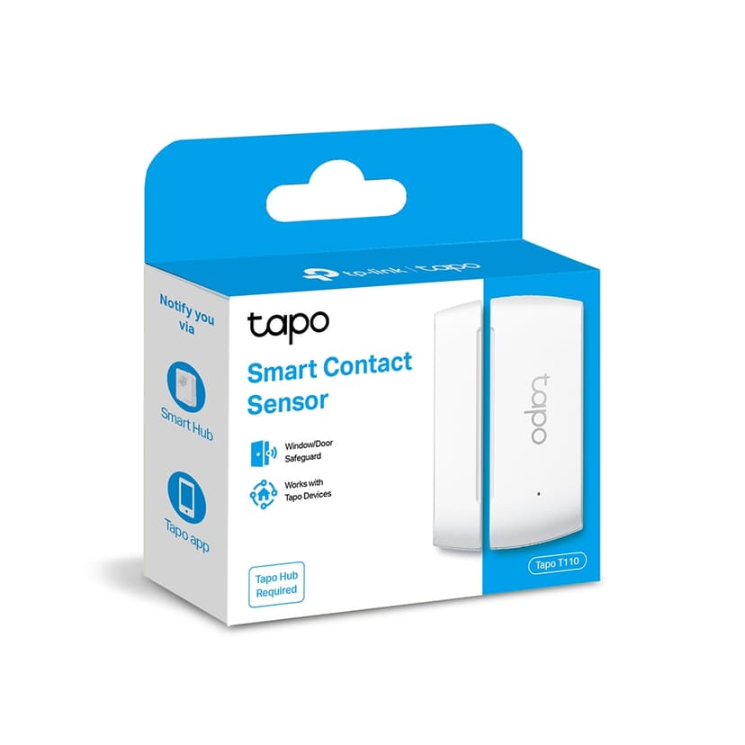 TP-Link Tapo T110 ovi/ikkuna sensori Langaton Ovi/Ikkuna Valkoinen