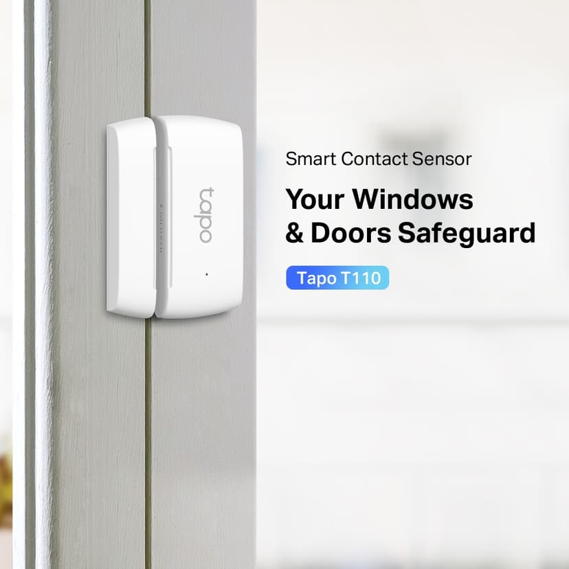TP-Link Tapo T110 ovi/ikkuna sensori Langaton Ovi/Ikkuna Valkoinen