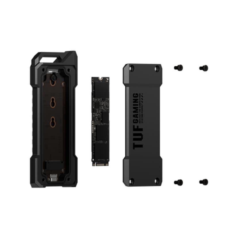 ASUS ESD-T1A/BLK/G/AS// SDD-behuizing Zwart M.2