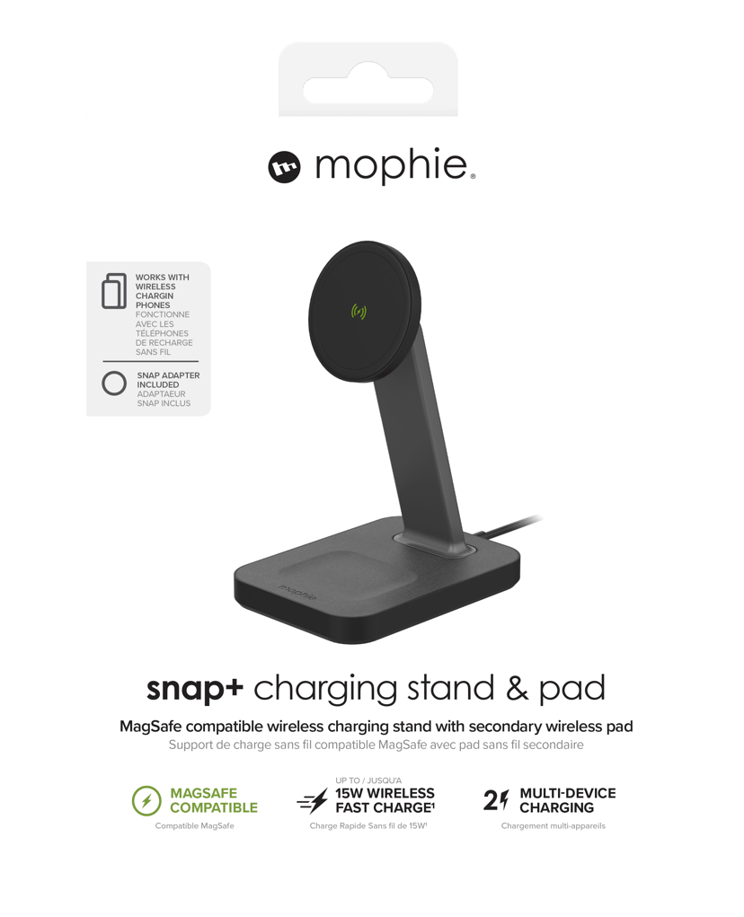 Zagg mophie snap+ Stand & Pad Musta