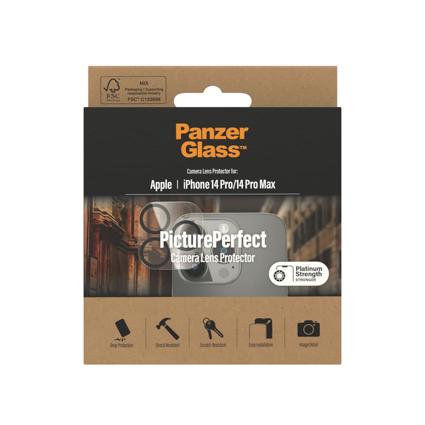 Panzerglass PicturePerfect Camera Lens Protector for iPhone 14 Pro/iPhone 14 Pro Max