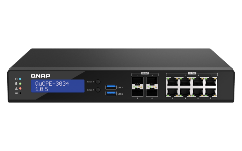 QNAP Qucpe-3034-c3758r-16g Network Virtual Appliance