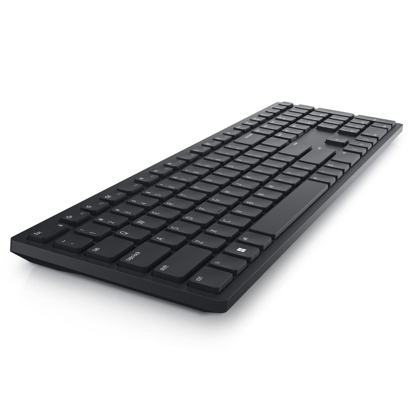Dell KB500 näppäimistö Office Langaton RF QWERTY Pohjoismainen musta Langaton Pohjoismainen