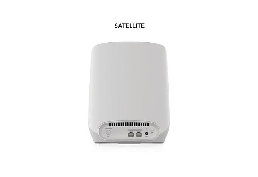 Netgear Orbi RBS760 Tri-band (2.4 GHz / 5 GHz / 5 GHz) Wi-Fi 6 (802.11ax) Wit 2 Intern