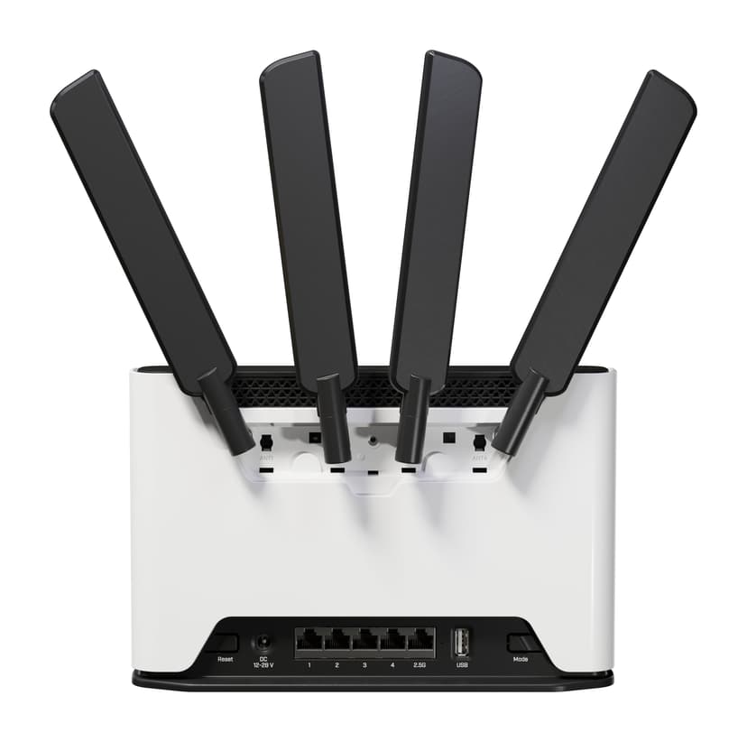 Mikrotik Chateau 5G ax trådlös router Ethernet Dual-band (2,4 GHz / 5 GHz) Vit