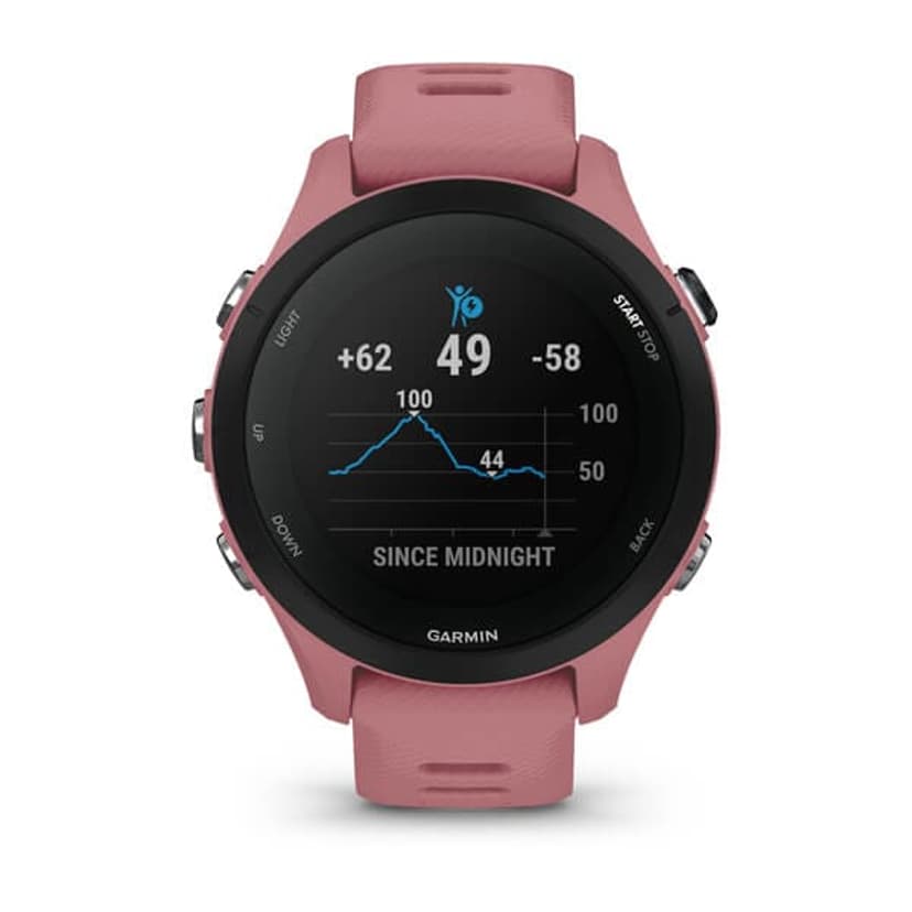Garmin Forerunner 255S 2,79 cm (1.1") MIP 41 mm Digitaalinen 218 x 218 pikseliä Vaaleanpunainen GPS (satelliitti) Vaaleanpunainen