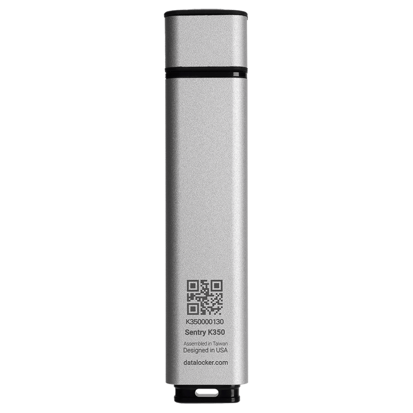 Datalocker Sentry K350 Keypad FIPS 128GB USB-A Sølv