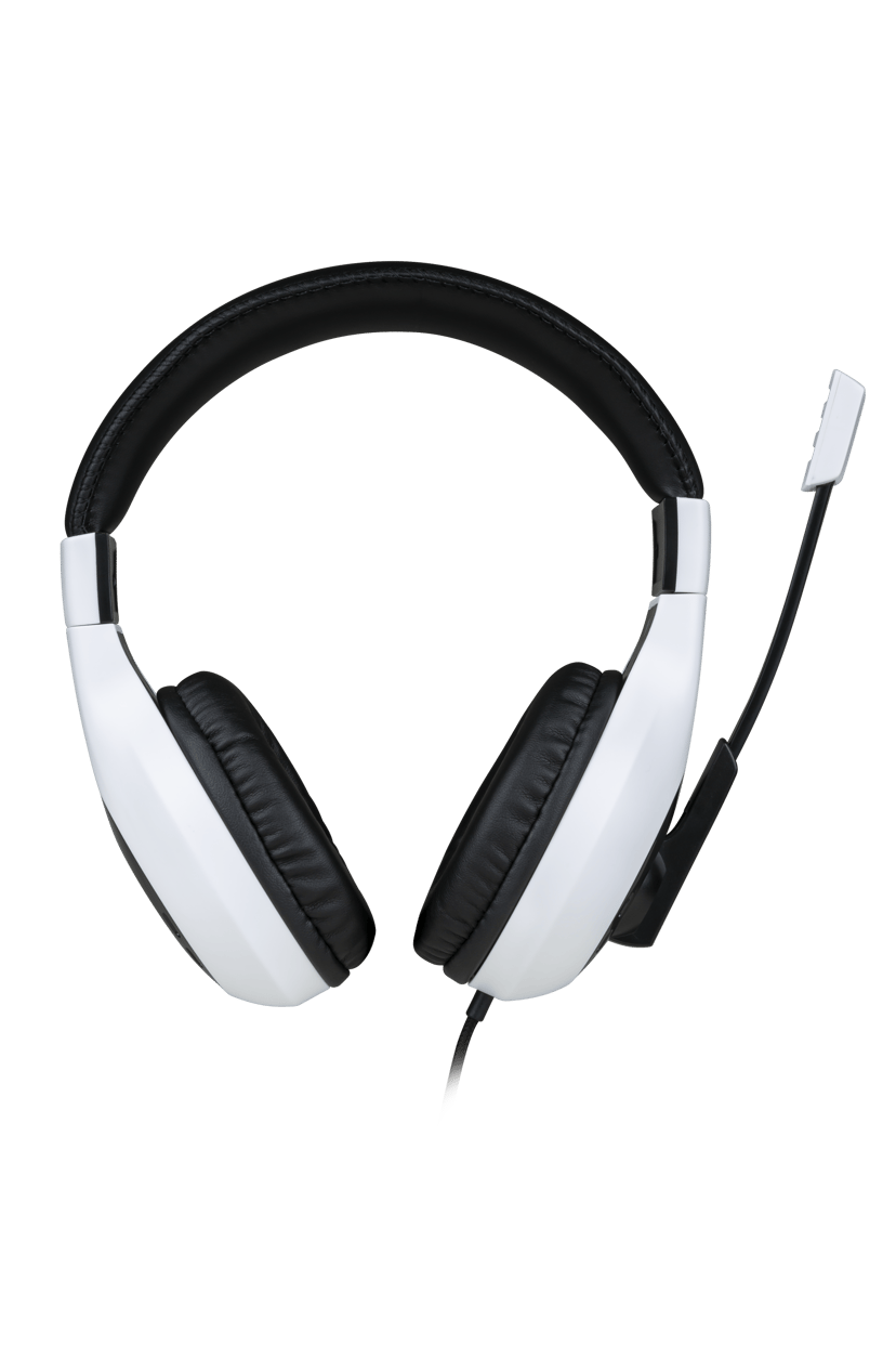 Big Ben Wired Stereo V1 - PS4/PS5 Musta, Valkoinen