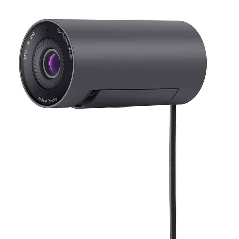 Dell WB5023 webkamera 2560 x 1440 piksler USB 2.0 Svart