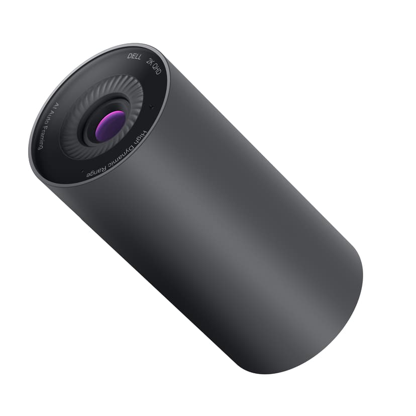 Dell WB5023 webkamera 2560 x 1440 piksler USB 2.0 Svart