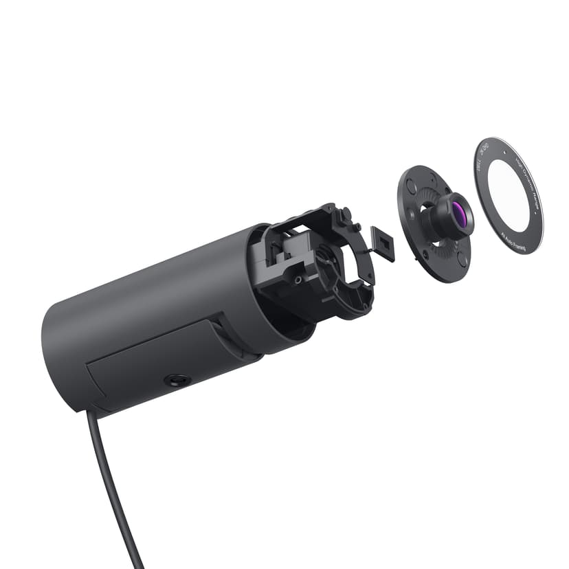 Dell WB5023 webkamera 2560 x 1440 piksler USB 2.0 Svart