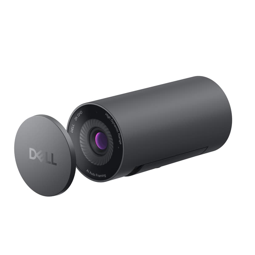Dell WB5023 webkamera 2560 x 1440 piksler USB 2.0 Svart
