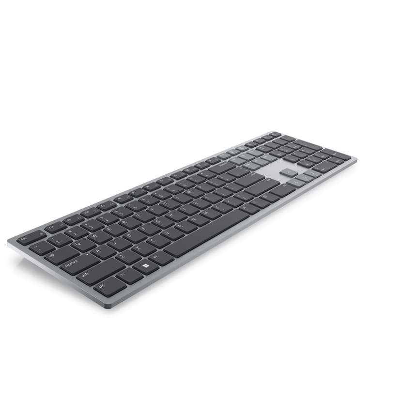 Dell KB700 tastatur Kontor Bluetooth QWERTY Nordisk Grå Trådløs Nordisk