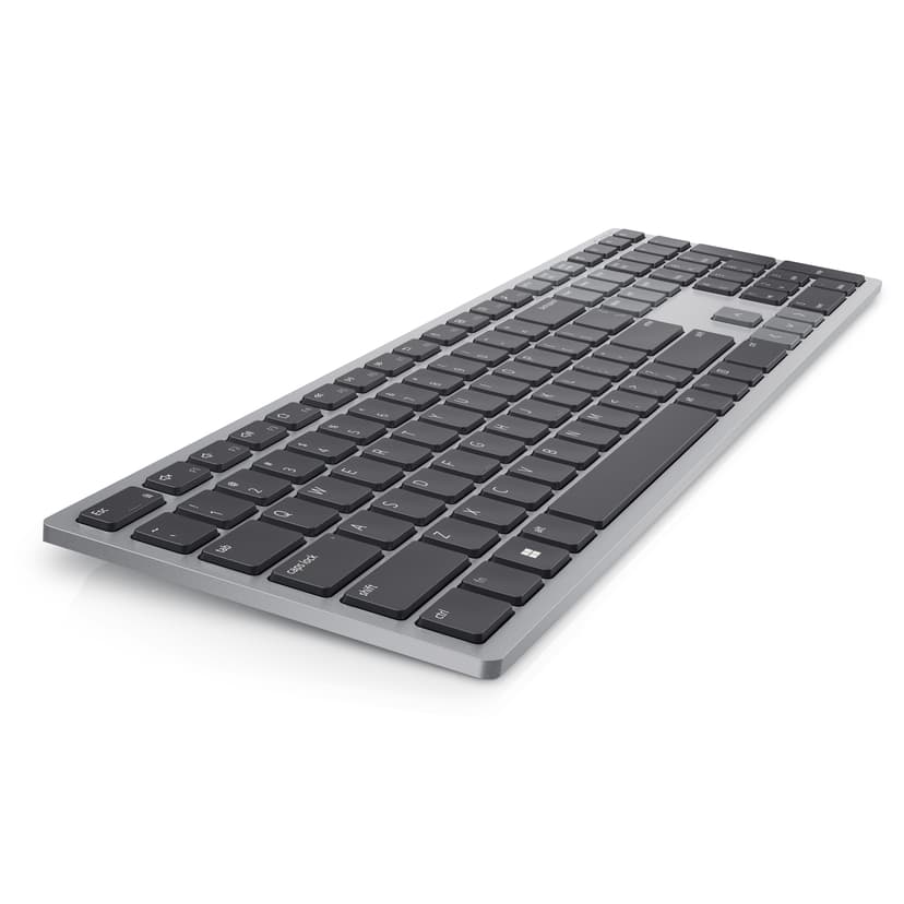 Dell KB700 tastatur Kontor Bluetooth QWERTY Nordisk Grå Trådløs Nordisk