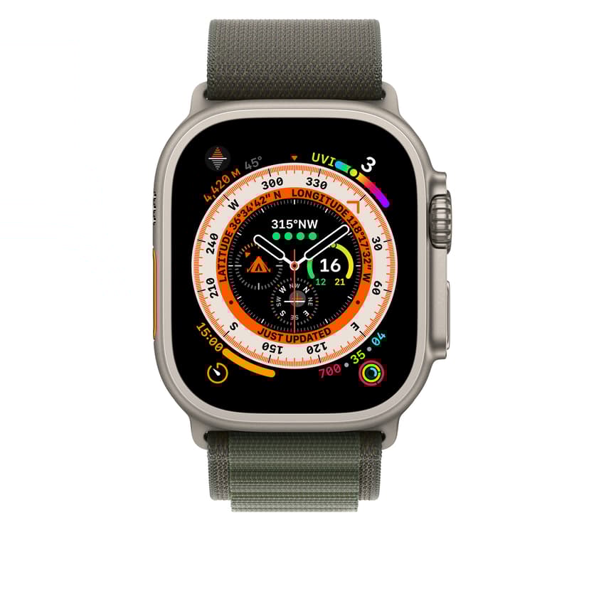 Apple 49mm Green Alpine Loop Small