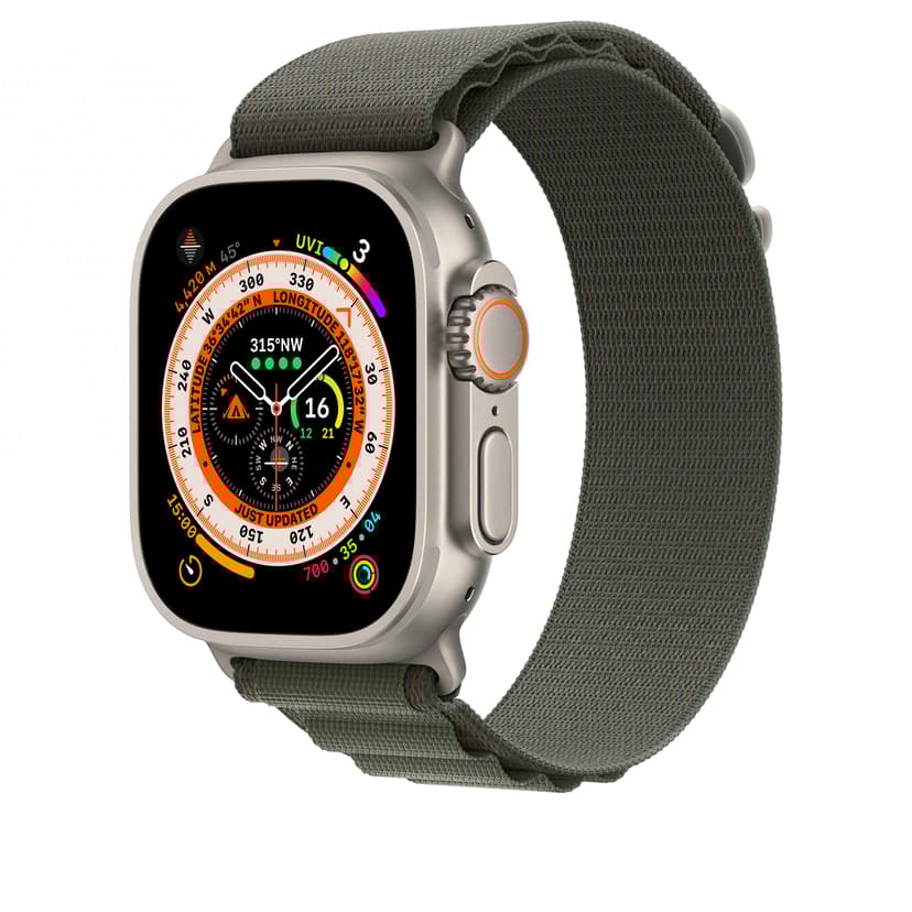 Apple 49mm Green Alpine Loop Small