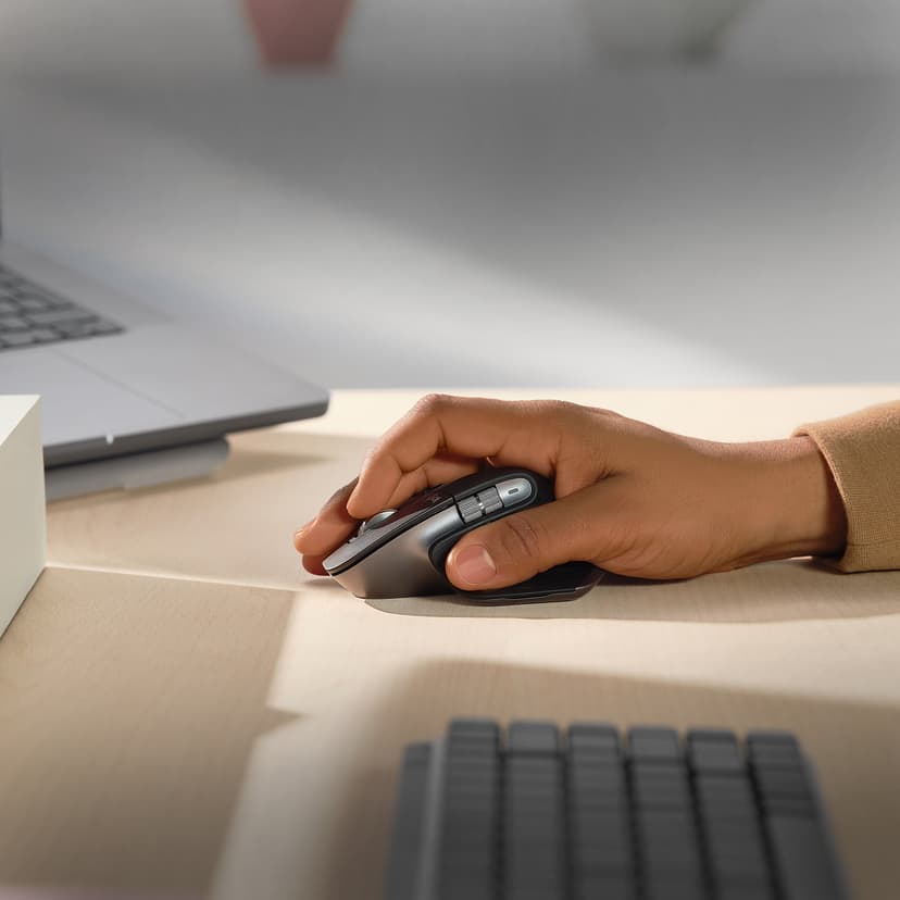 Logitech MX Master 3S for Mac datamus Kontor Høyre hendt Bluetooth Laser 8000 DPI Bluetooth