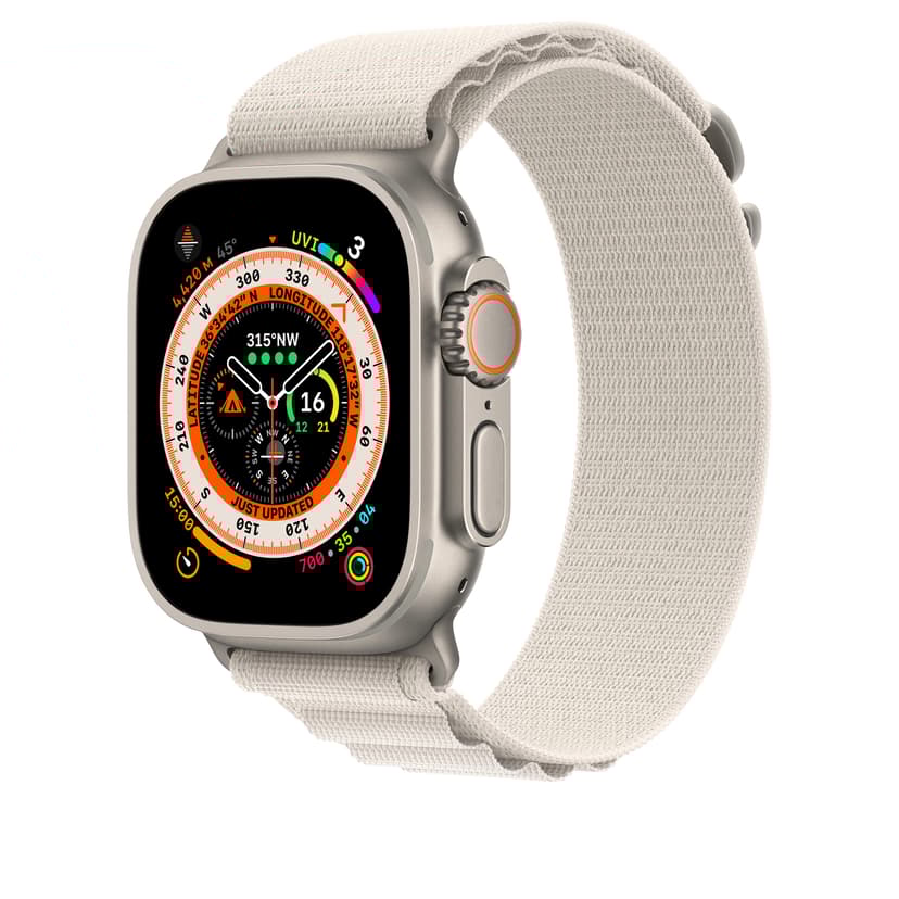 Apple 49mm Starlight Alpine Loop Small