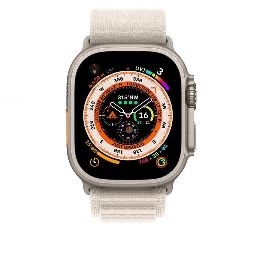 Apple 49mm Starlight Alpine Loop Small