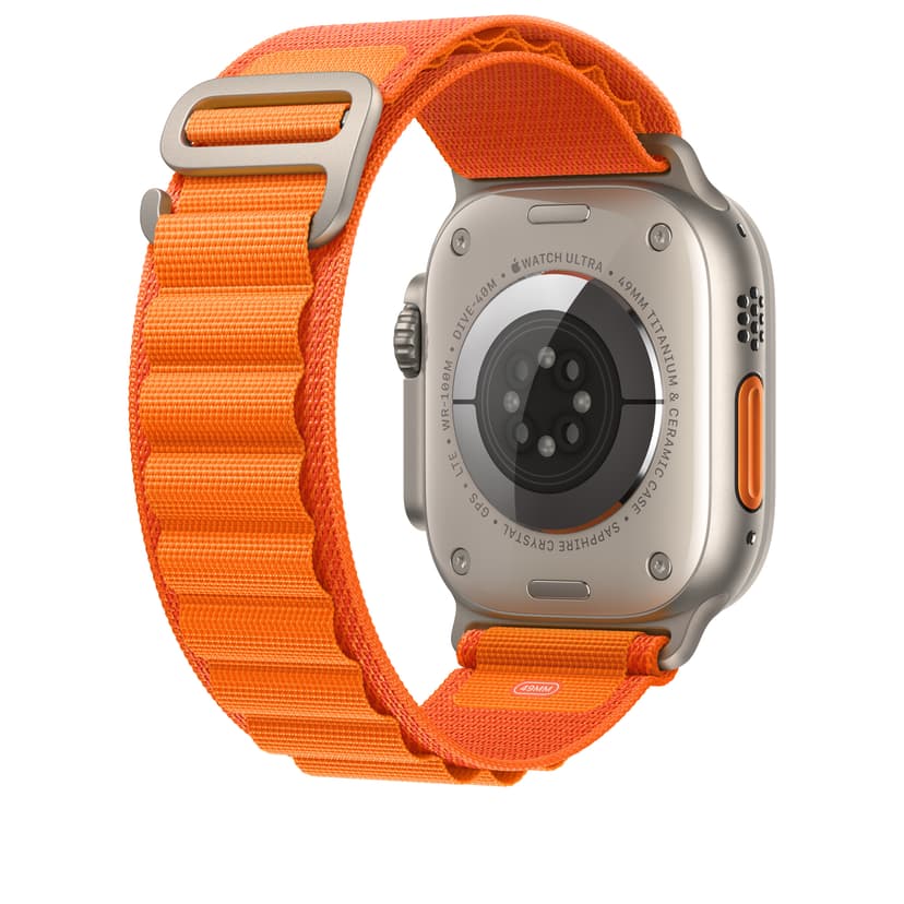 Apple 49mm Orange Alpine Loop Large