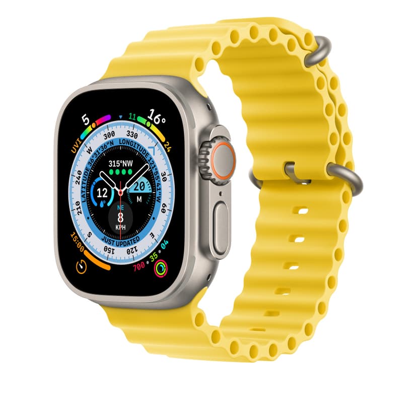 Apple 49mm Yellow Ocean Band Extension