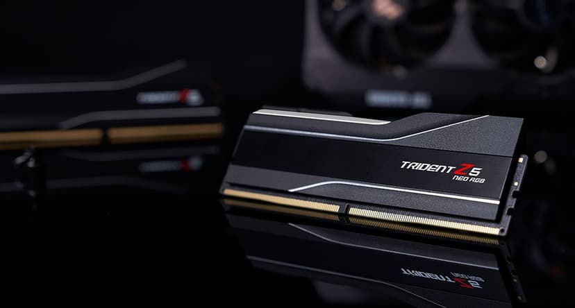 G.Skill Trident Z5 Neo RGB F5-6000J3038F16GX2-TZ5NR muistimoduuli 32 GB 2 x 16 GB DDR5 6000 MHz 32GB 6000MHz DDR5 288-pin DIMM