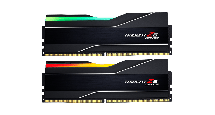 G.Skill Trident Z5 Neo RGB F5-6000J3038F16GX2-TZ5NR muistimoduuli 32 GB 2 x 16 GB DDR5 6000 MHz 32GB 6000MHz DDR5 288-pin DIMM