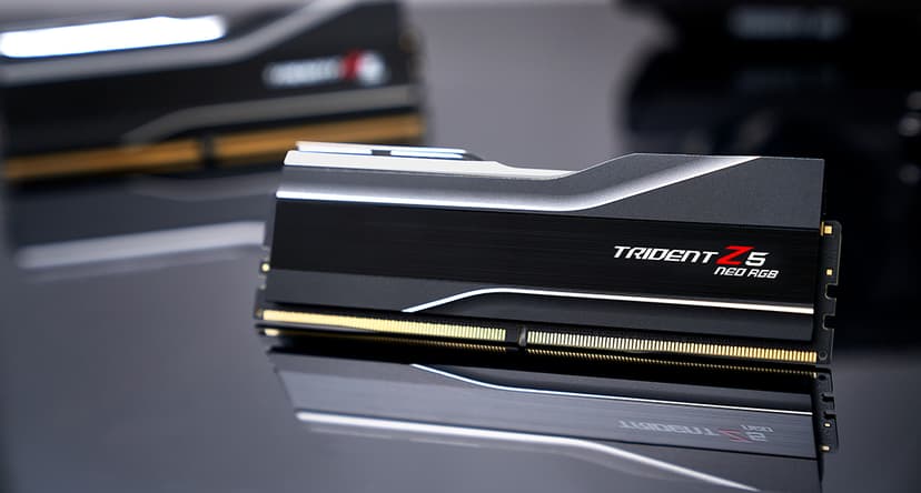 G.Skill Trident Z5 Neo RGB F5-6000J3038F16GX2-TZ5NR muistimoduuli 32 GB 2 x 16 GB DDR5 6000 MHz 32GB 6000MHz DDR5 288-pin DIMM