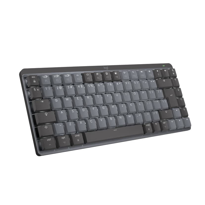 Logitech 920-010837 tangentbord Kontor Bluetooth QWERTY Amerikanskt internationellt grafit, Grå Trådlös Amerikanskt internationellt