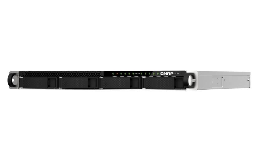 QNAP TS-h987XU-RP NAS Rack (1U) Intel Xeon E E-2334 16 GB DDR4 QuTS hero Svart, Silver