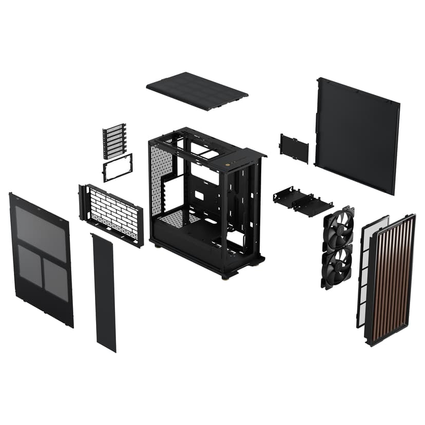 Fractal Design North Mesh Midi Tower Sort