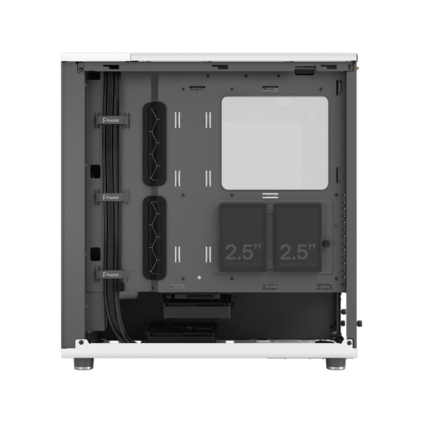 Fractal Design North Glass Midi Tower Hvit