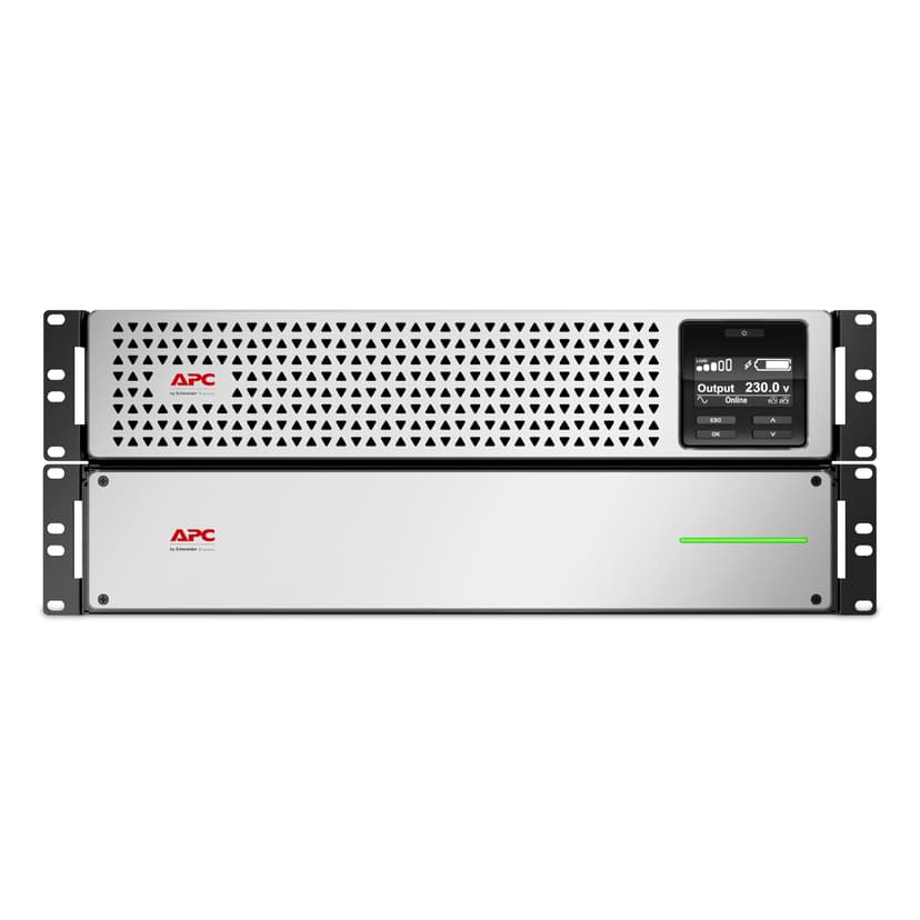 APC SRTL1500RM4UXLI-NC strömskydd (UPS) Dubbelkonvertering (Online) 1,5 kVA 1350 W 8 AC-utgångar