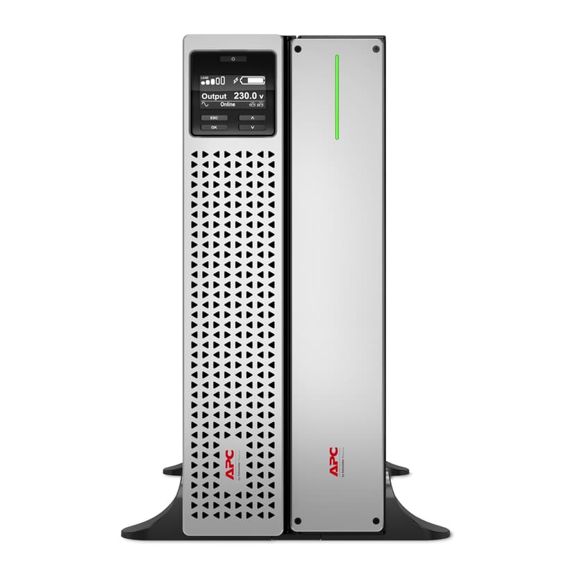 APC SRTL1500RM4UXLI uforstyrrbar strømforsyning (UPS) Dobbeltkonvertering (Online) 1,5 kVA 1350 W 8 AC-utganger