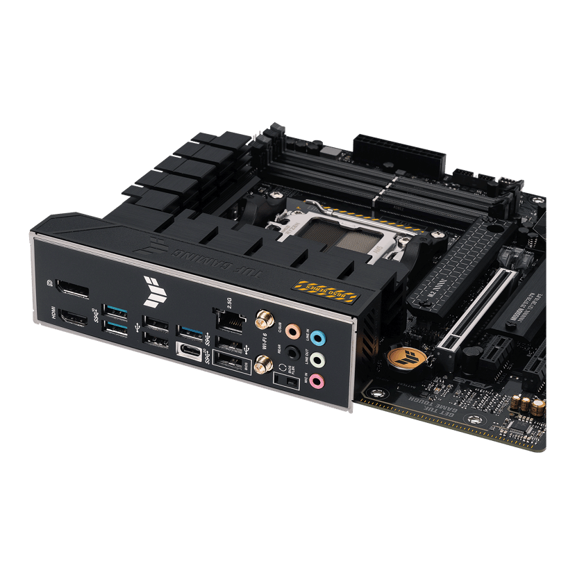 ASUS TUF GAMING B650M-PLUS WIFI AM5 Micro-ATX Moderkort