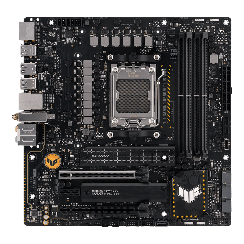 ASUS TUF GAMING B650M-PLUS WIFI AM5 Micro-ATX Moderkort