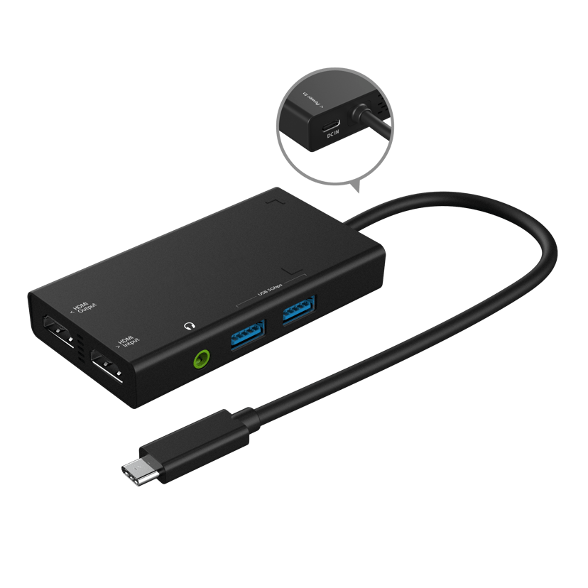 J5 Create JVA01 Video Capture USB Hub