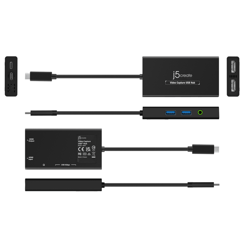 J5 Create JVA01 Video Capture USB Hub