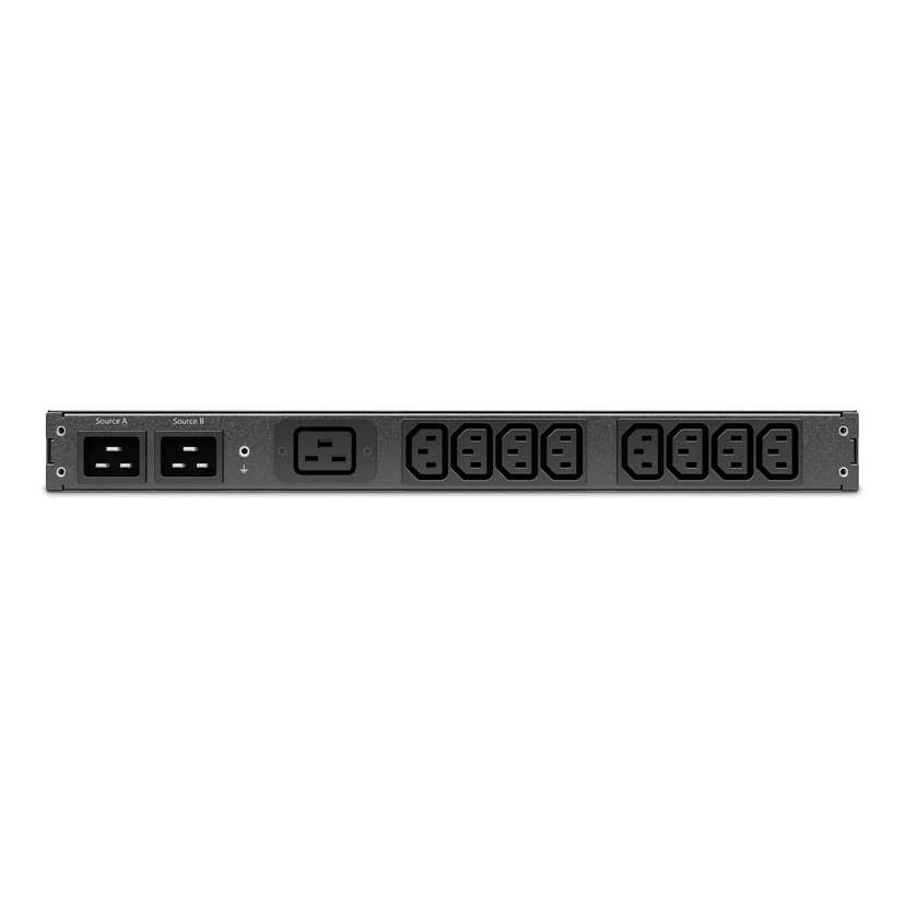 APC NetShelter ATS 1U 16A 2xC20 In/8xC13 Ut/1xC19 Ut