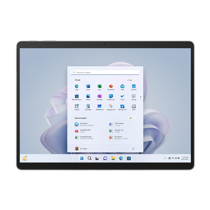 Microsoft Surface Pro 9 för företag 8GB 13" Core i5 128GB Platinum