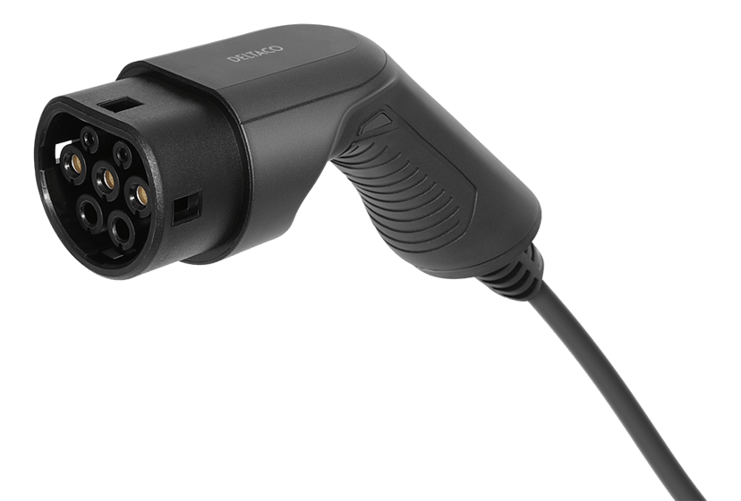 Deltaco E-charge, Cable Type 2 - Type 2, 1 Phase, 16a, 5m