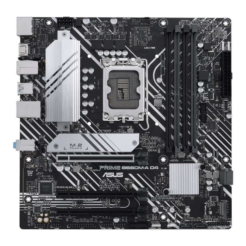 ASUS Prime B660M-A D4 DDR4 LGA 1700 Micro-ATX Emolevyt