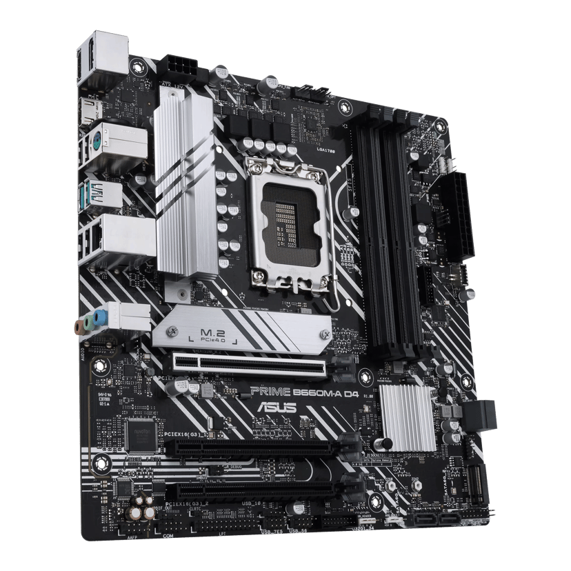 ASUS Prime B660M-A D4 DDR4 LGA 1700 Micro-ATX Bundkort