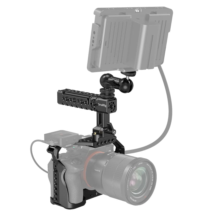 Smallrig 2103C kameraburar i metall 1/4, 3/8" Svart