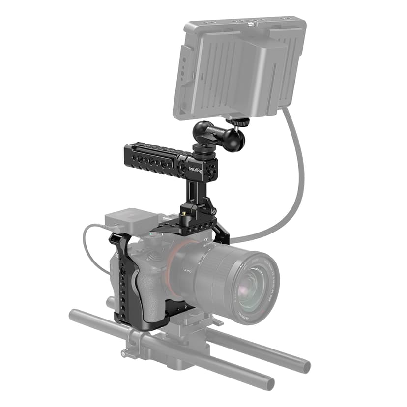 Smallrig 2103C kameraburar i metall 1/4, 3/8" Svart