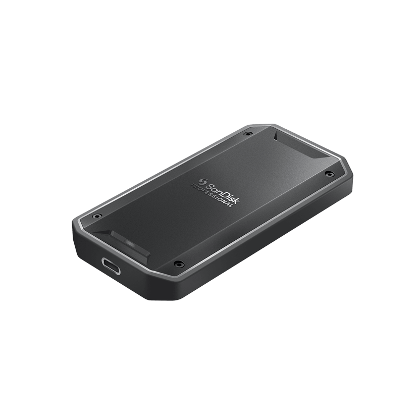 SanDisk PRO G40 Ultra Rugged 2TB SSD TB3 USB Type-C Sort